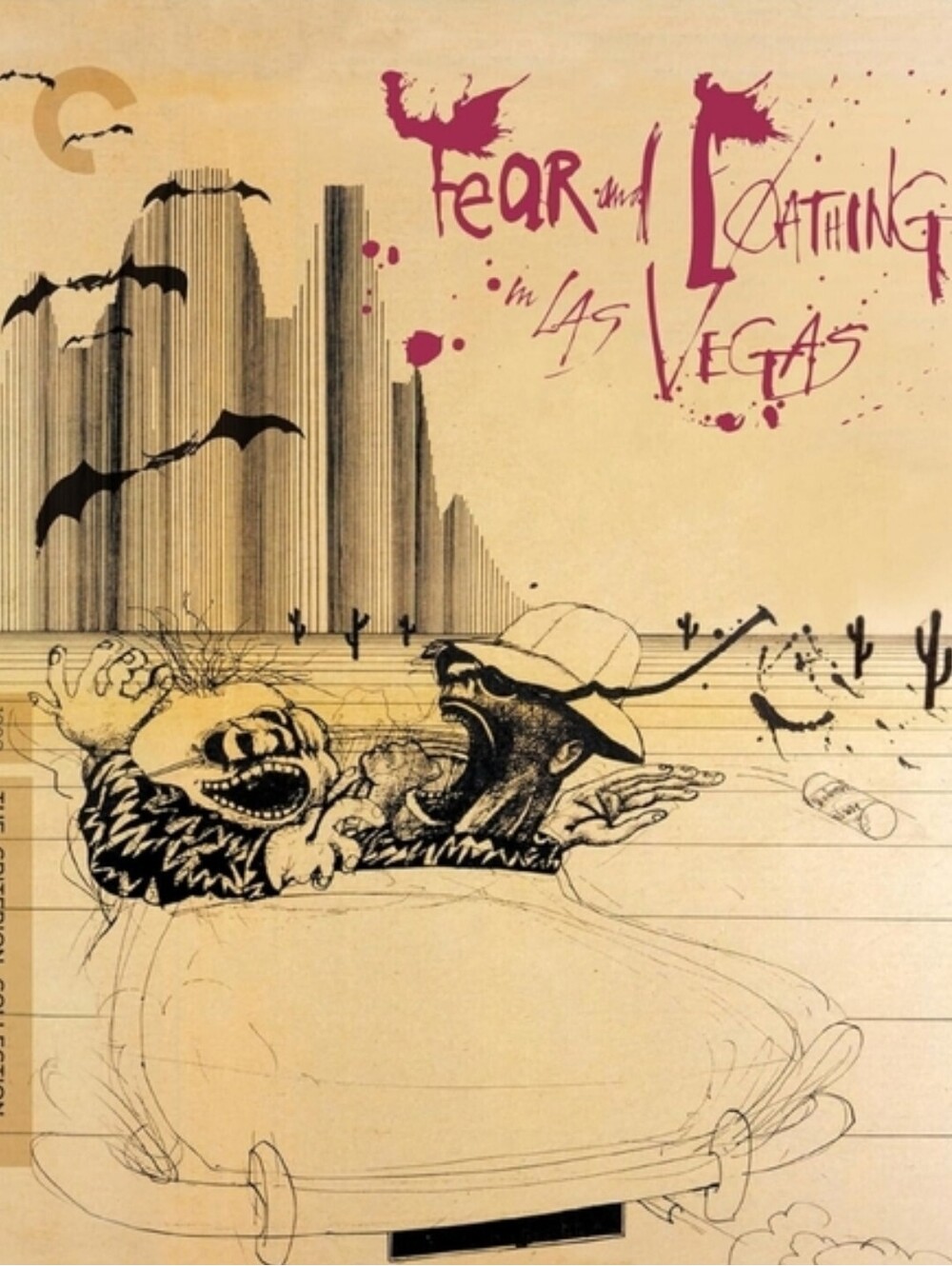 Fear and Loathing in Las Vegas [ DVD, 1998, Criterion Collection ] Comedy Depp